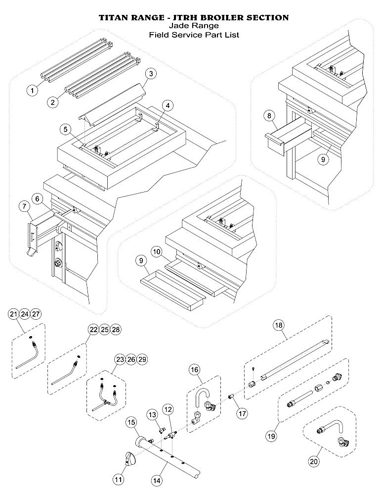 Titan Range - JTRH Broiler Section