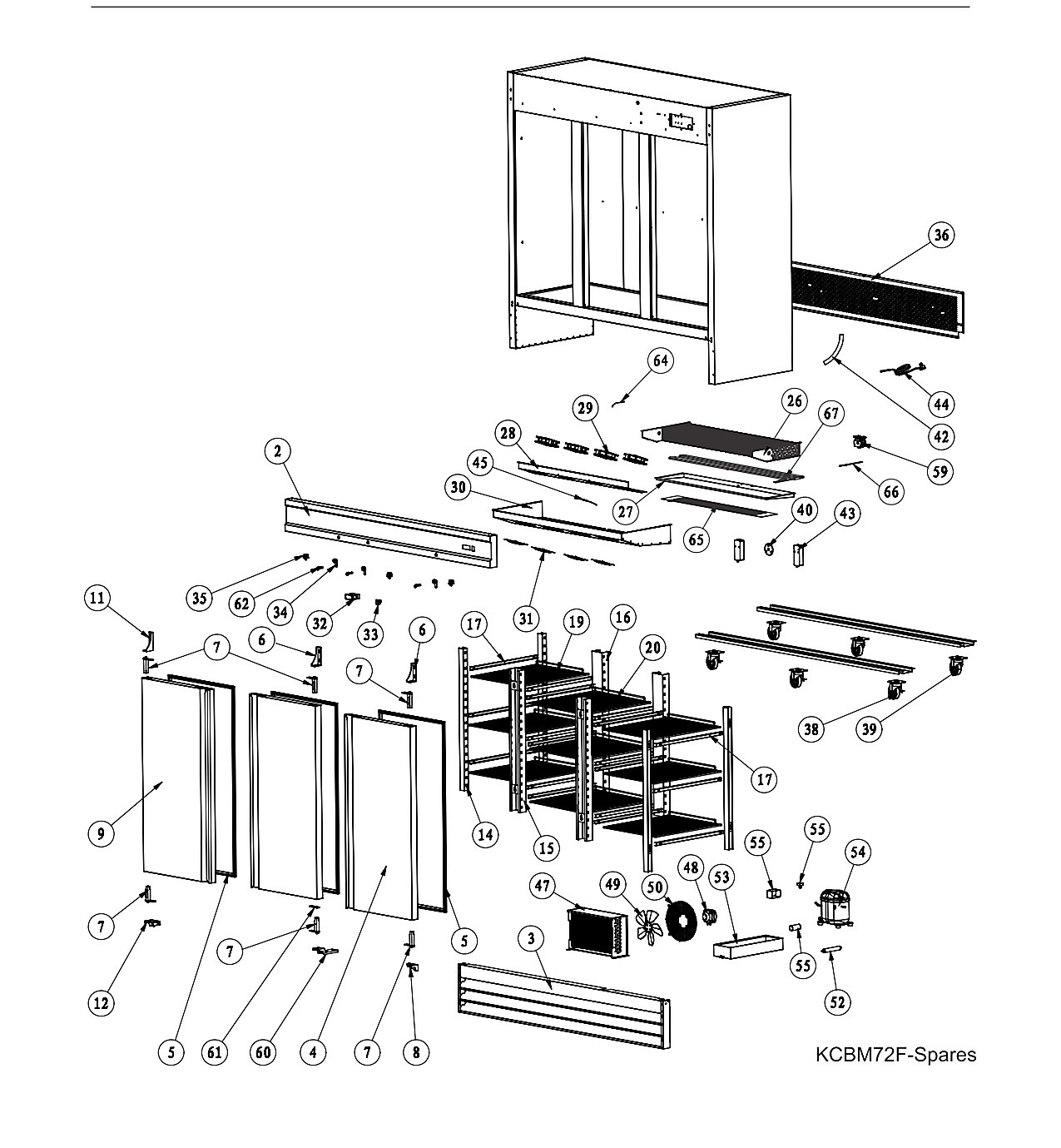 RECOMMENDED SPARE PARTS
