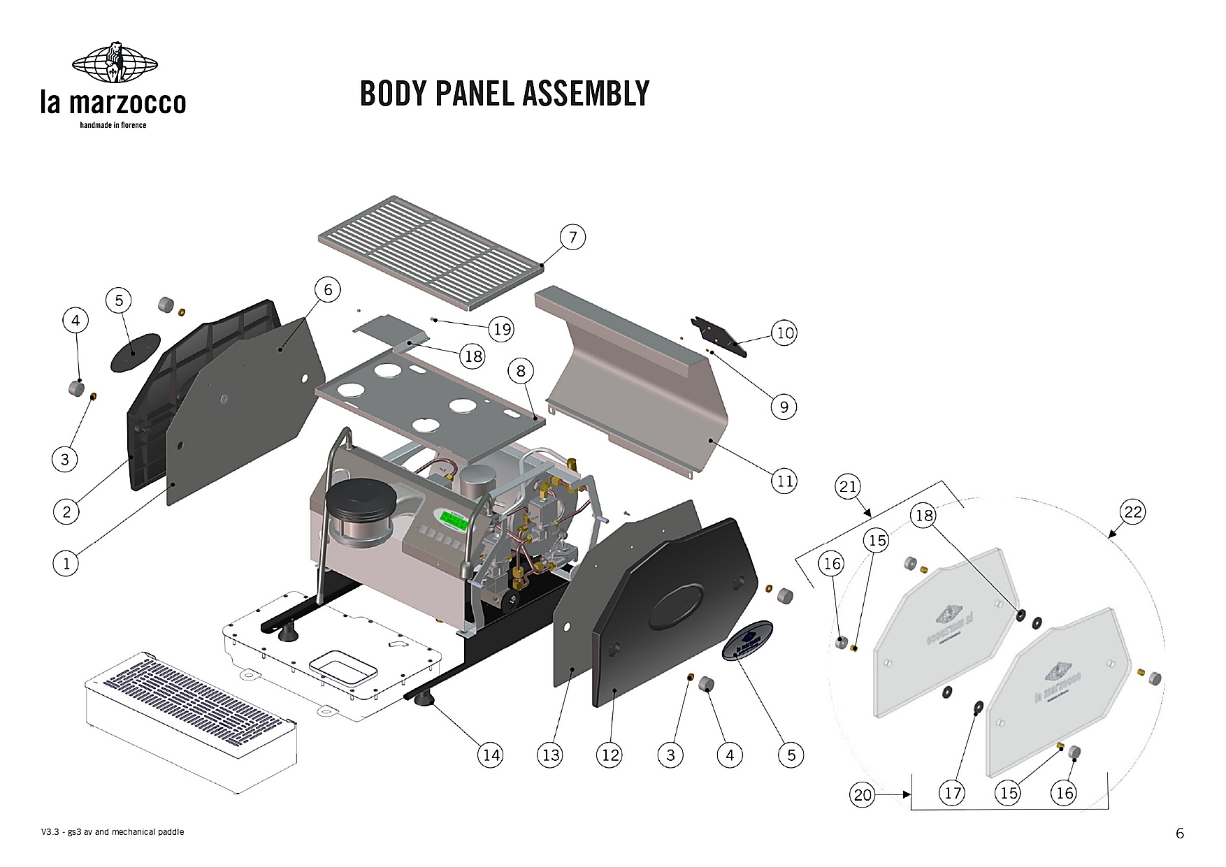 BODY PANEL ASSEMBLY