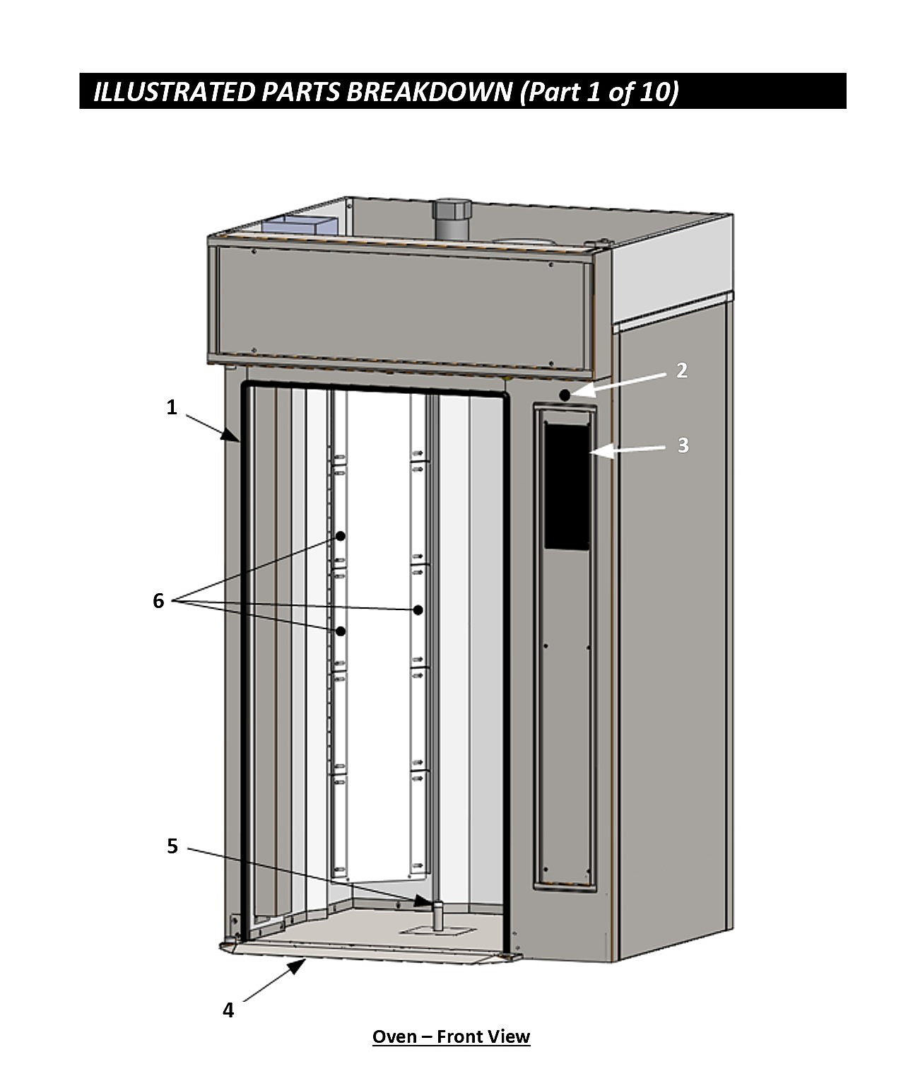 Oven Front View