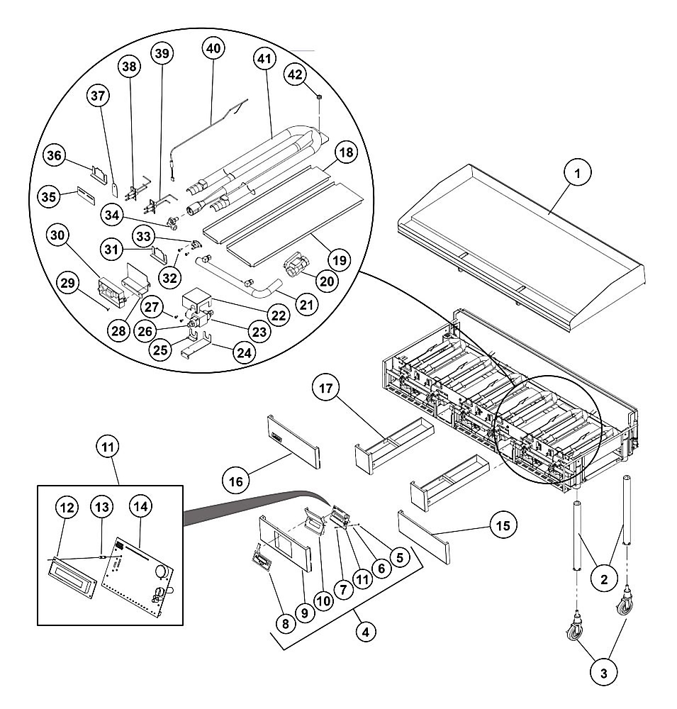 GG EnviroZone Gas Griddle