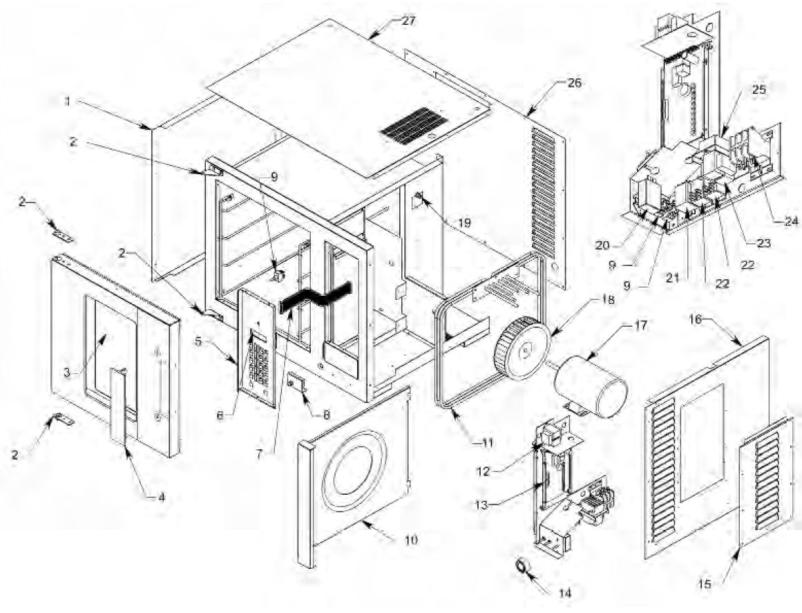 EHS-99 Parts List