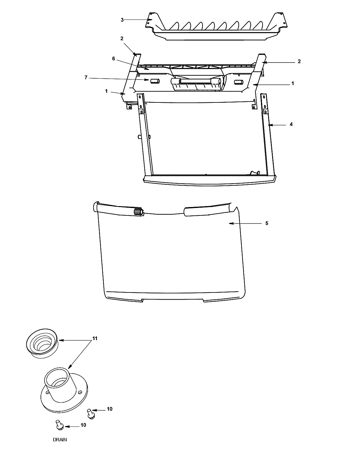 B970 STORAGE BINS, CONTINUED