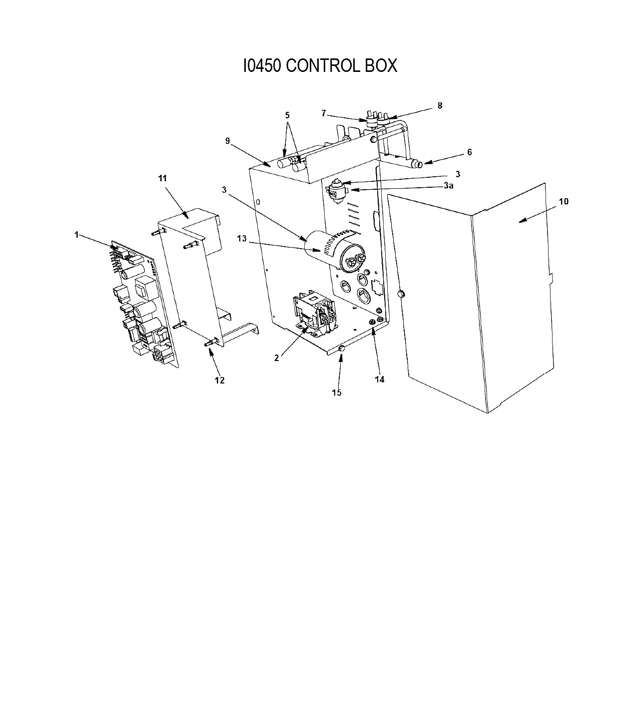 I0450 CONTROL BOX