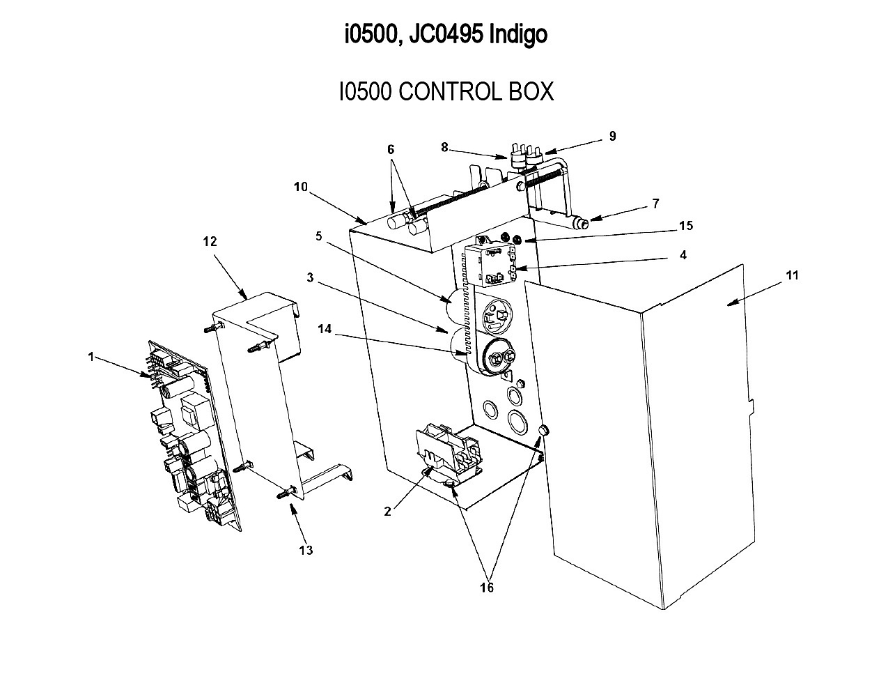 I0500 CONTROL BOX