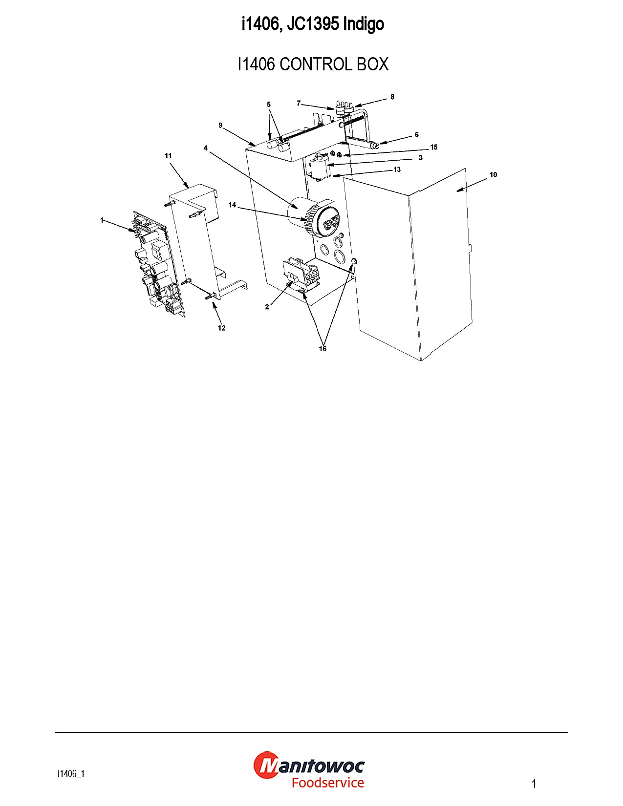 I1406 CONTROL BOX
