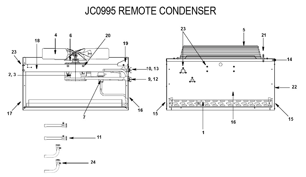 JC0995 REMOTE CONDENSER