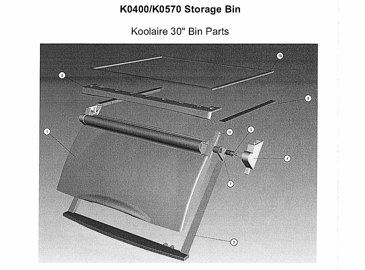K0400/K0570 Storage Bin