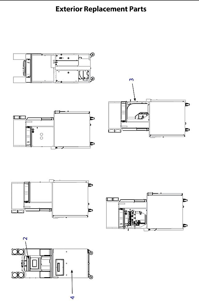 Multiplex Exterior Replacement Parts