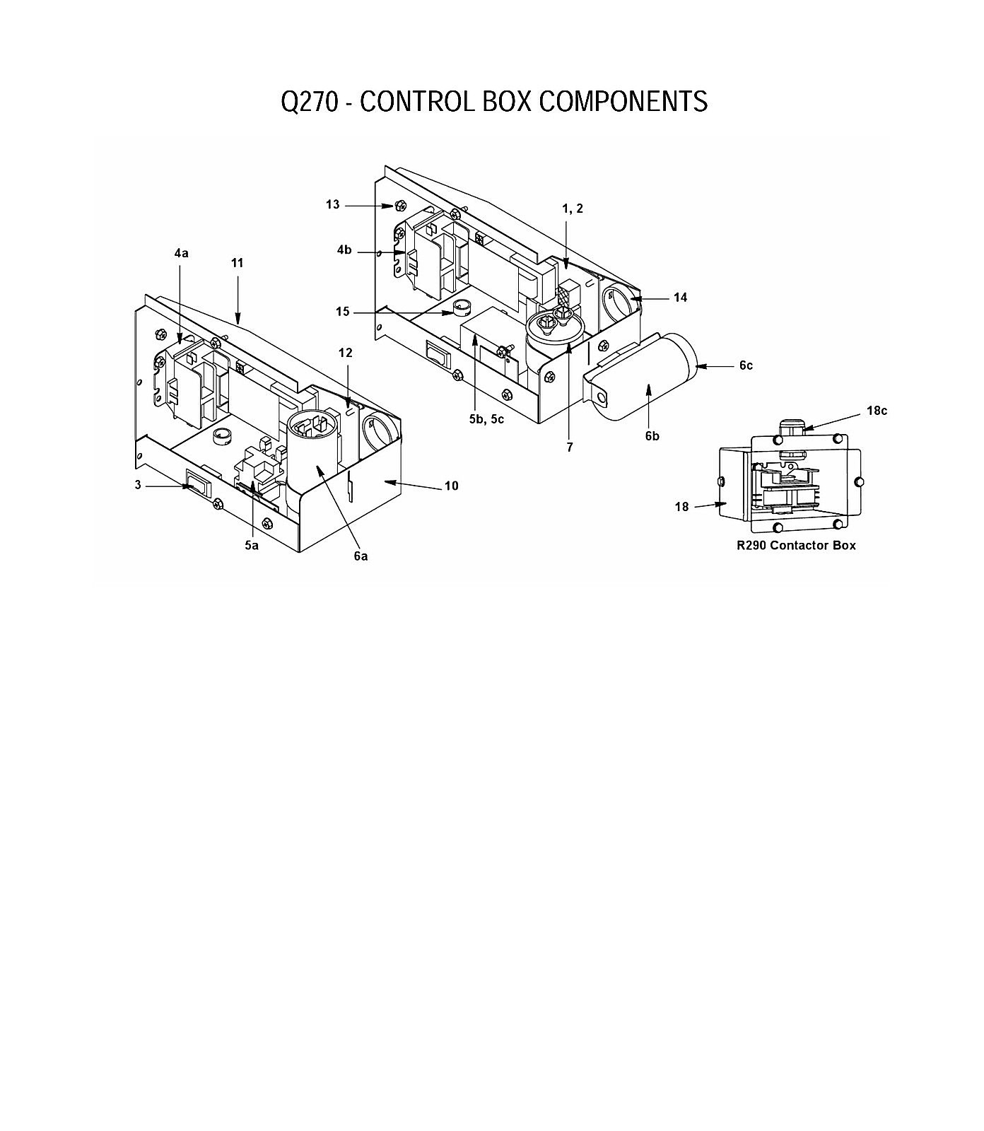 CONTROL BOX COMPONENTS