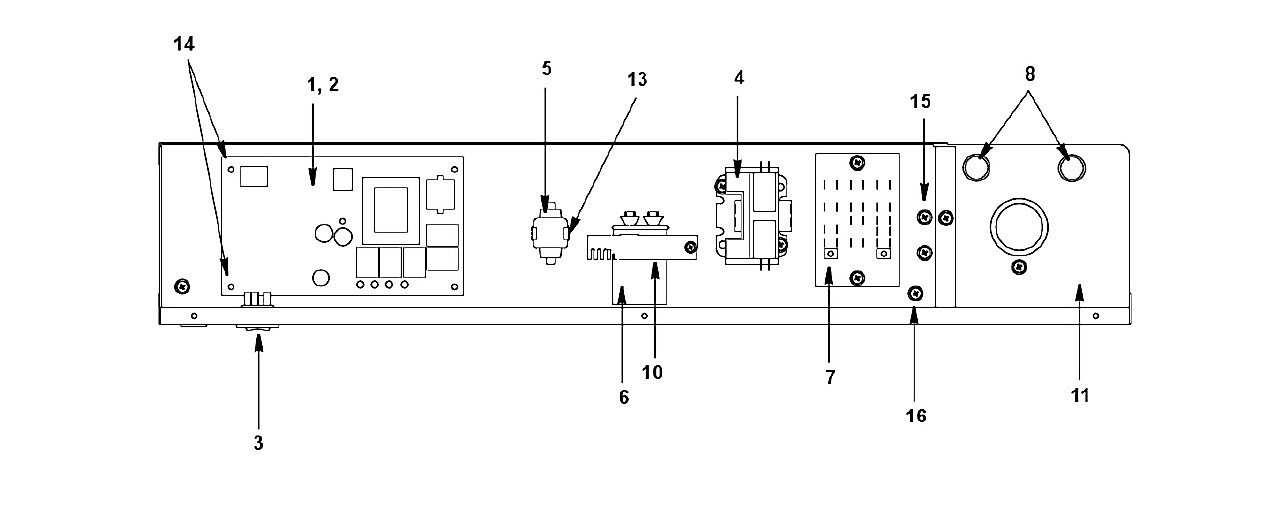 Q0280 - CONTROL BOX COMPONENTS