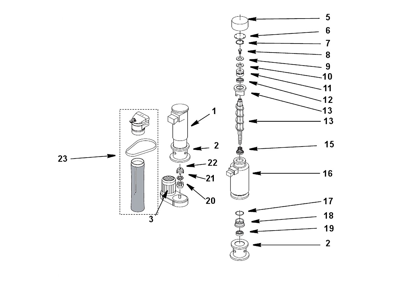 RFS0650 EVAPORATOR ASSEMBLY