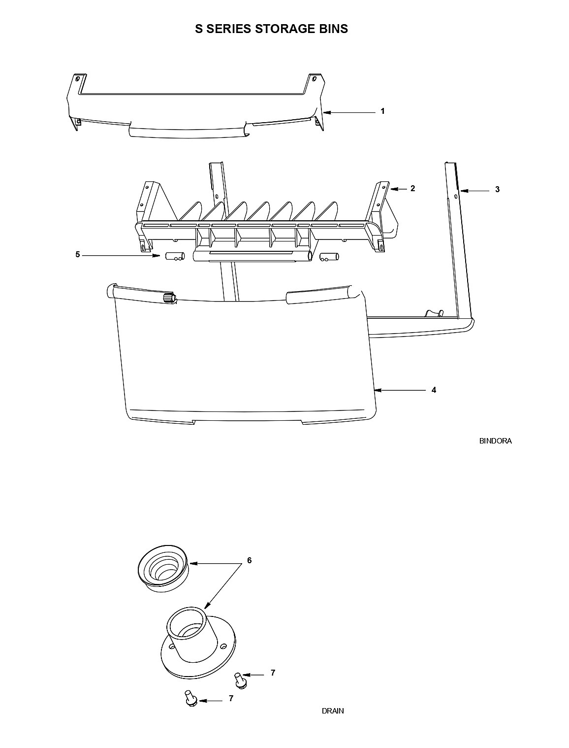 S SERIES STORAGE BINS