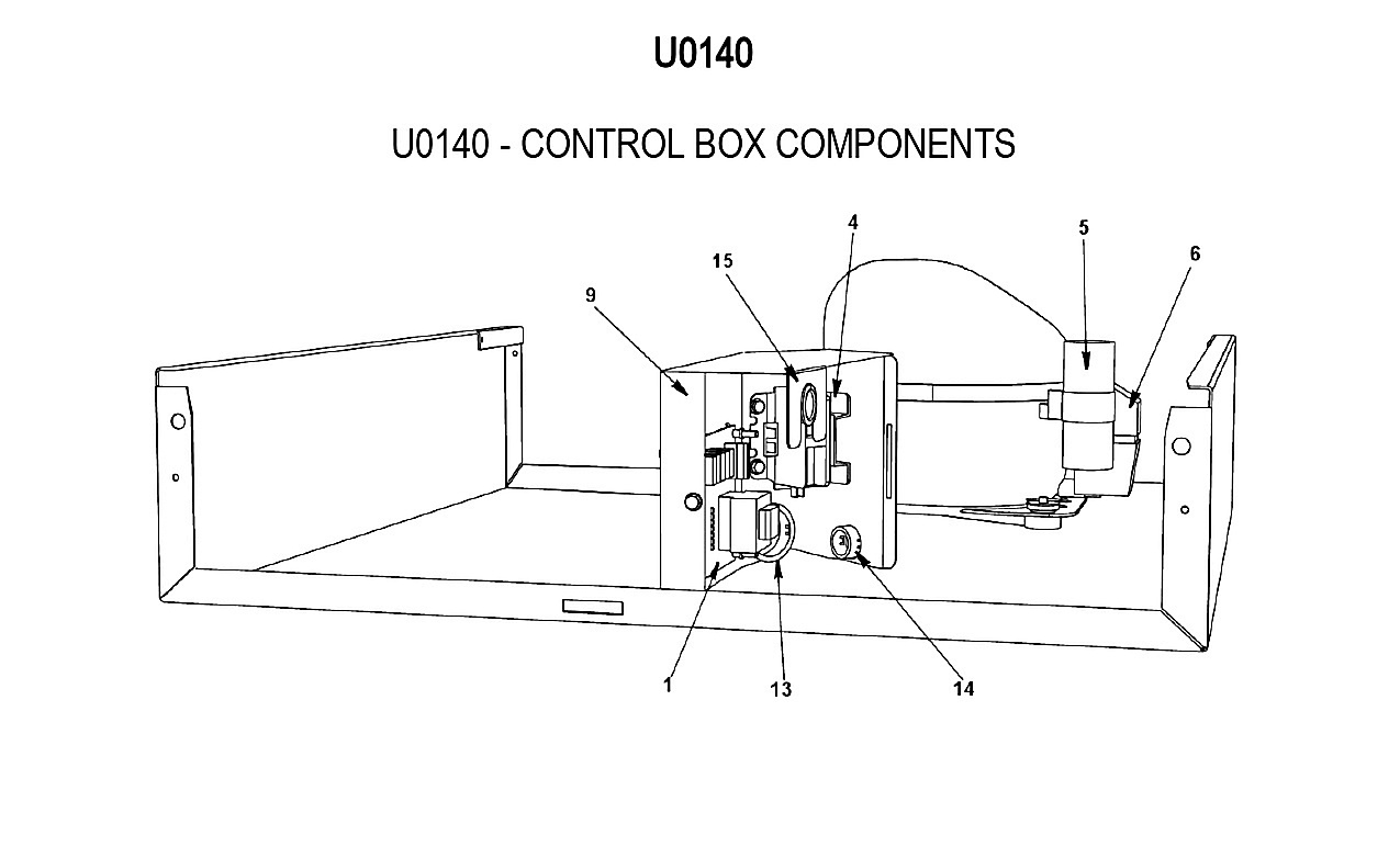 U0140 - CONTROL BOX COMPONENTS
