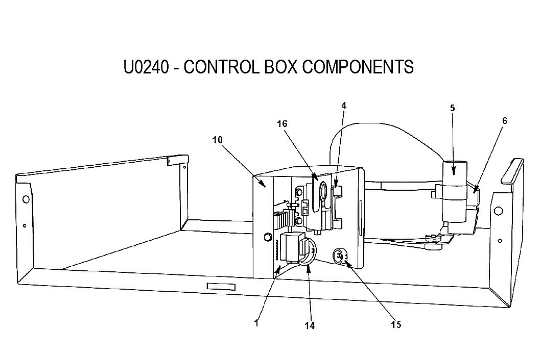 U0240 - CONTROL BOX COMPONENTS