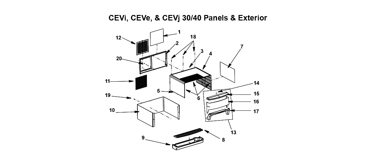 CEVi, CEVe, & CEVj 30/40 Panels & Exterior