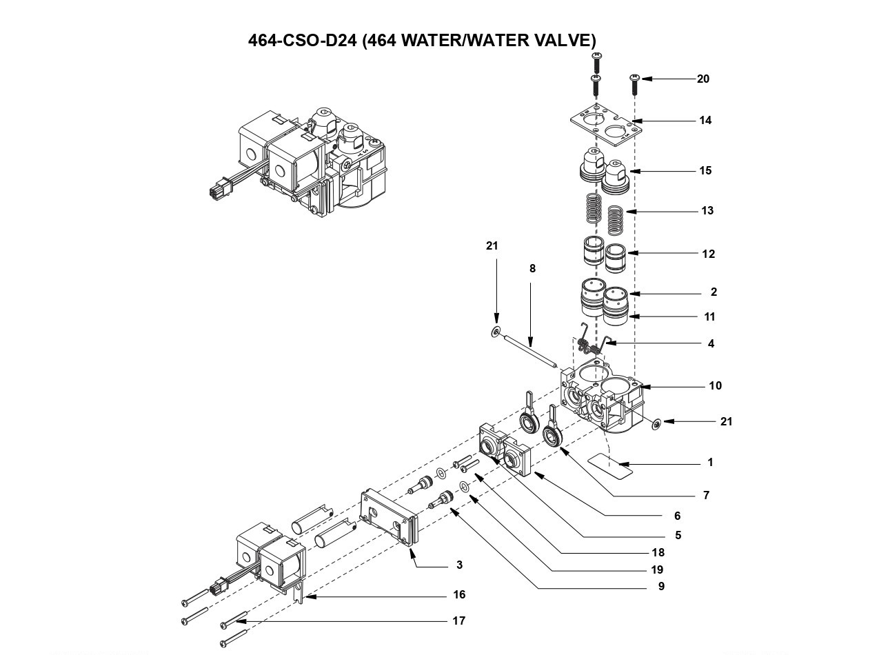 464-CSO-D24 (464 WATER/WATER VALVE)