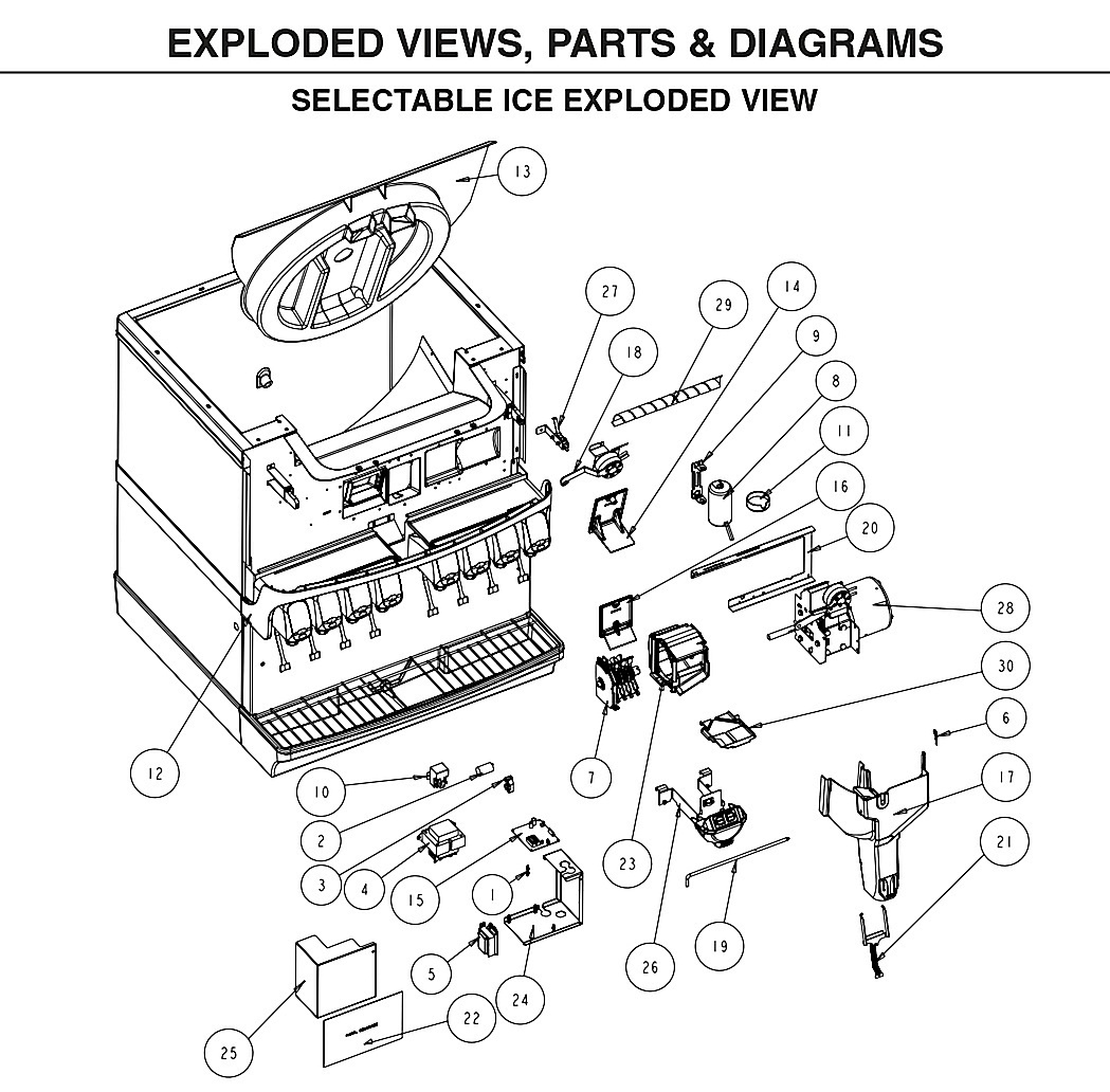 SELECTABLE ICE EXPLODED VIEW