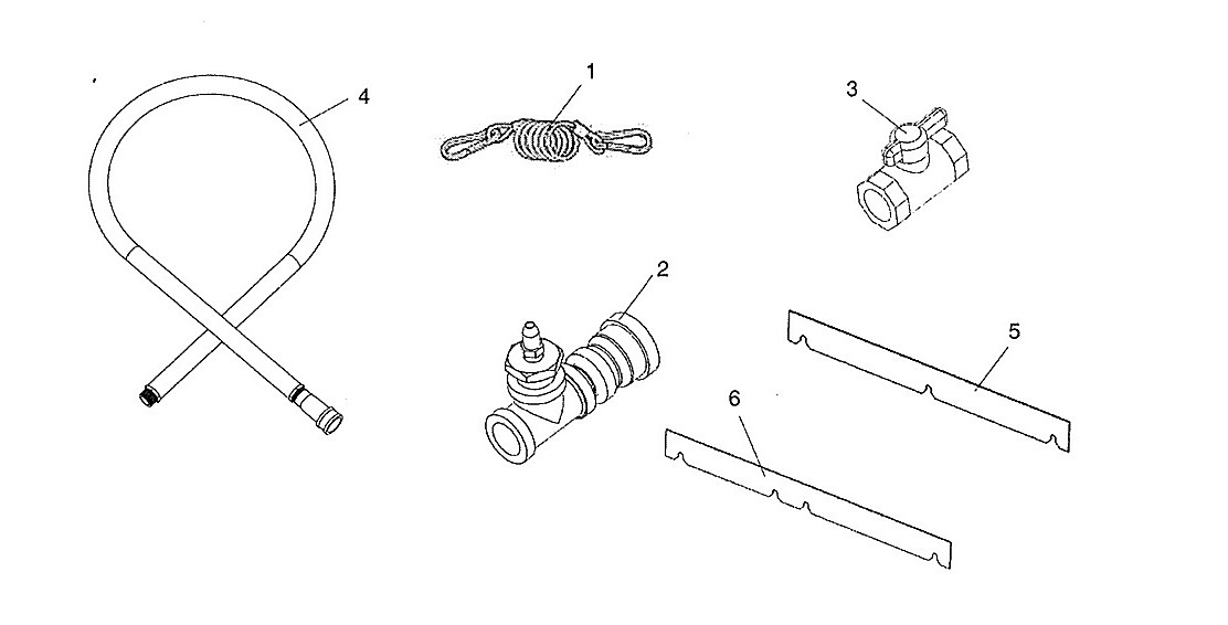 PS636-Series Gas Oven Installation Parts