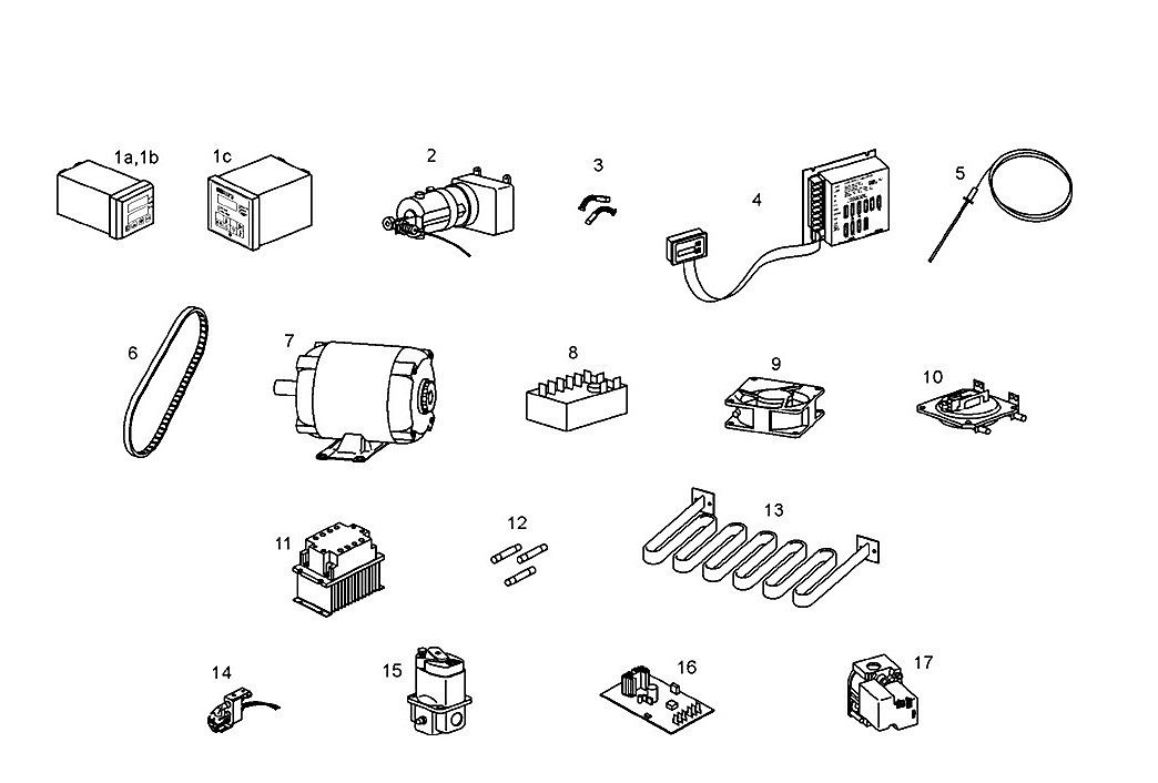 KEY SPARE PARTS KIT
