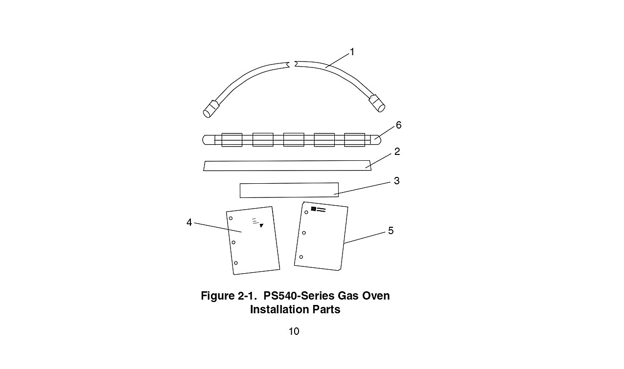 PS540-Series Gas Oven