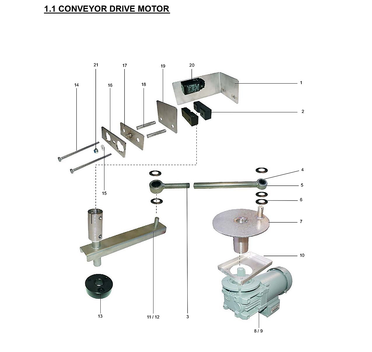 CONVEYOR DRIVE MOTOR