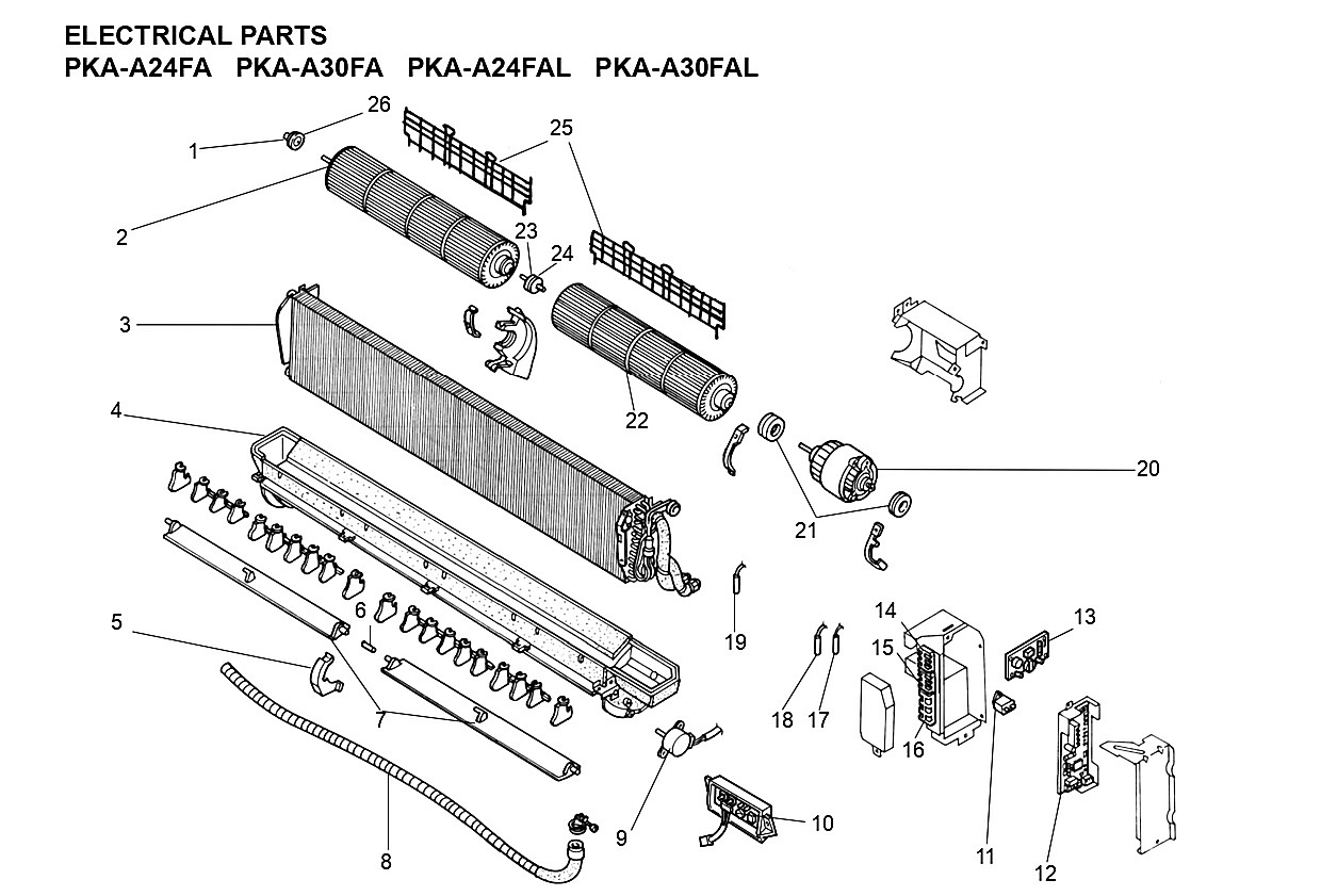 PARTS LIST (non-RoHS compliant)