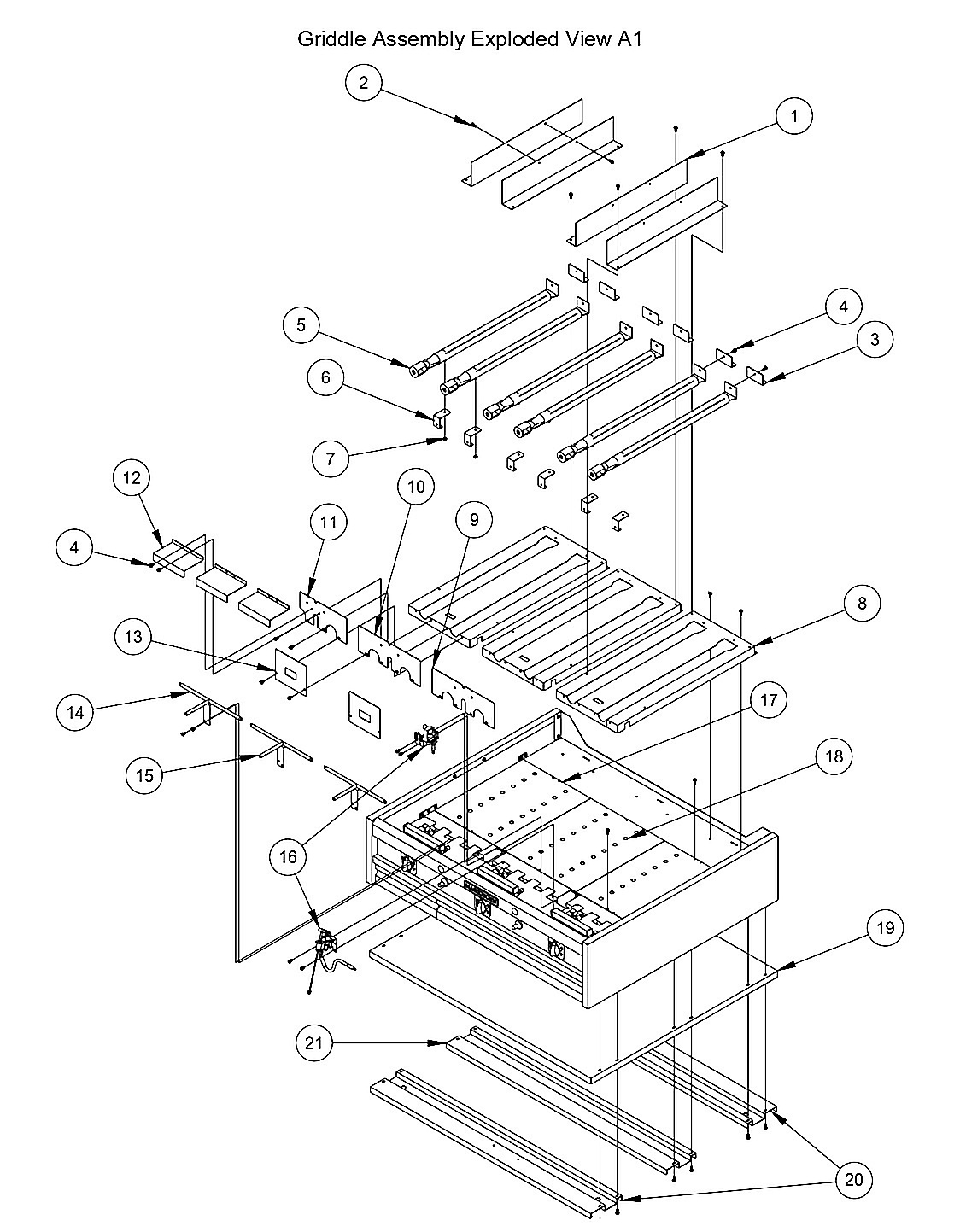 Griddle Assembly