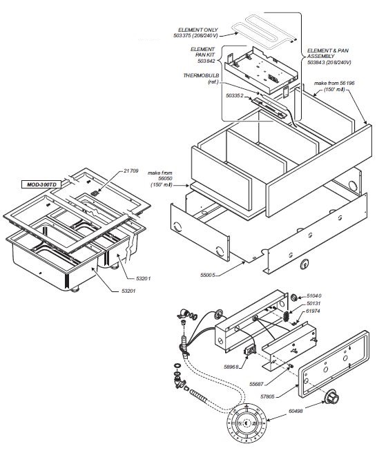 MOD-300TD Parts Breakdown
