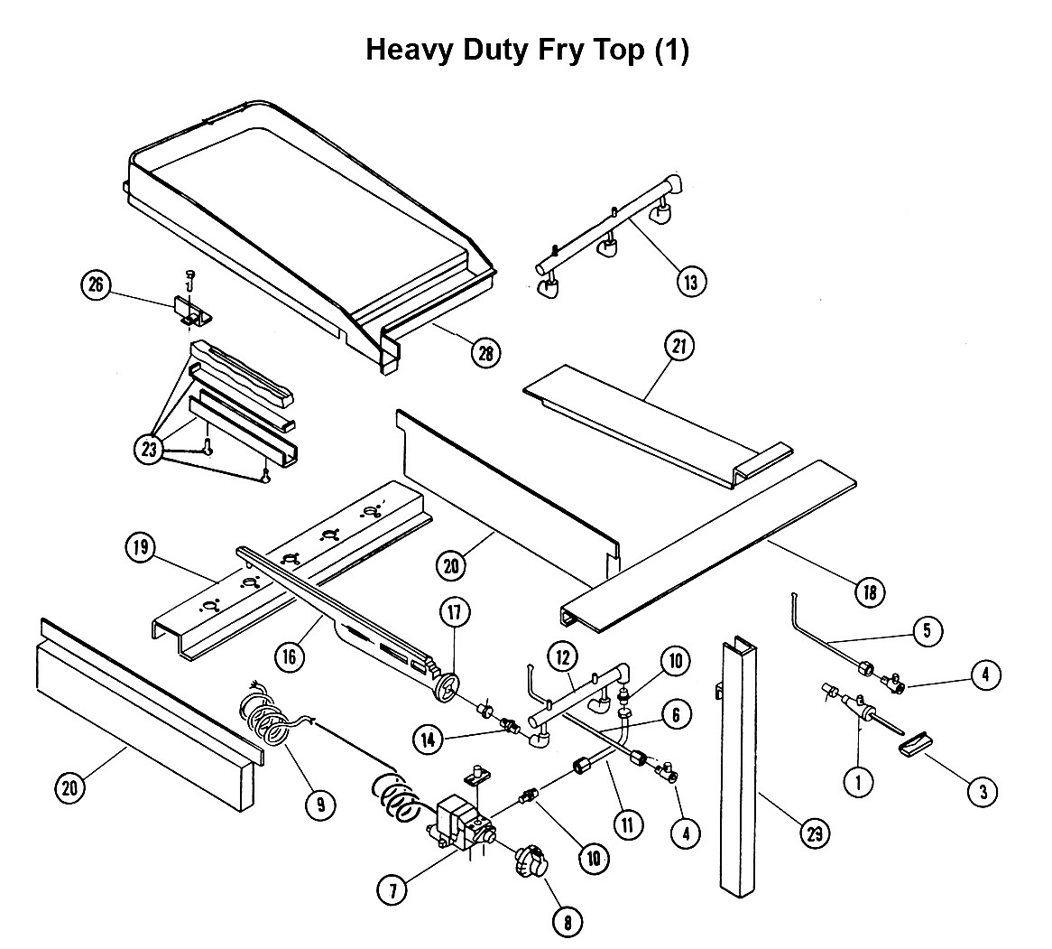 Heavy Duty Fry Top (1)