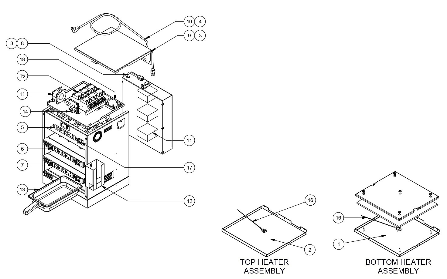 REPLACEMENT PARTS DH5F-333WND