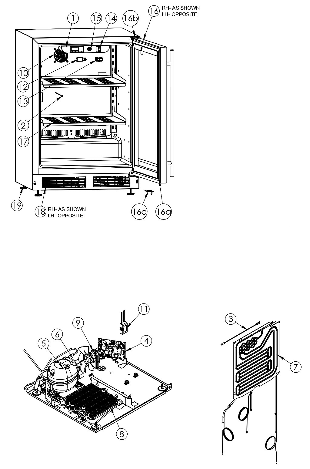 Service Parts List