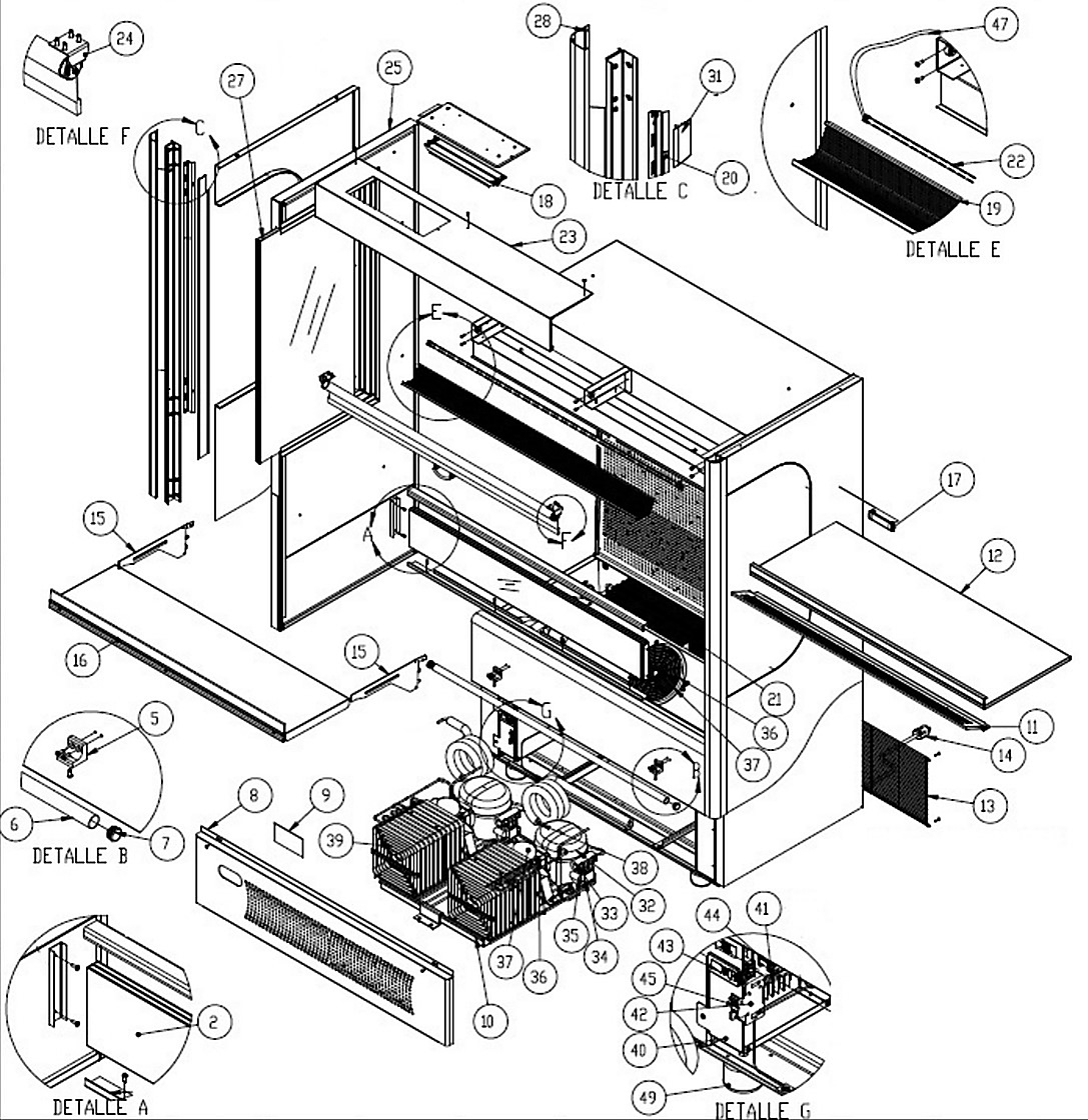 ALPA-120 OPEN AIR MERCHANDISER