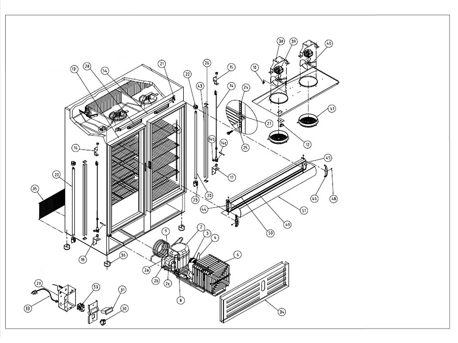 GLASS DOOR COOLER