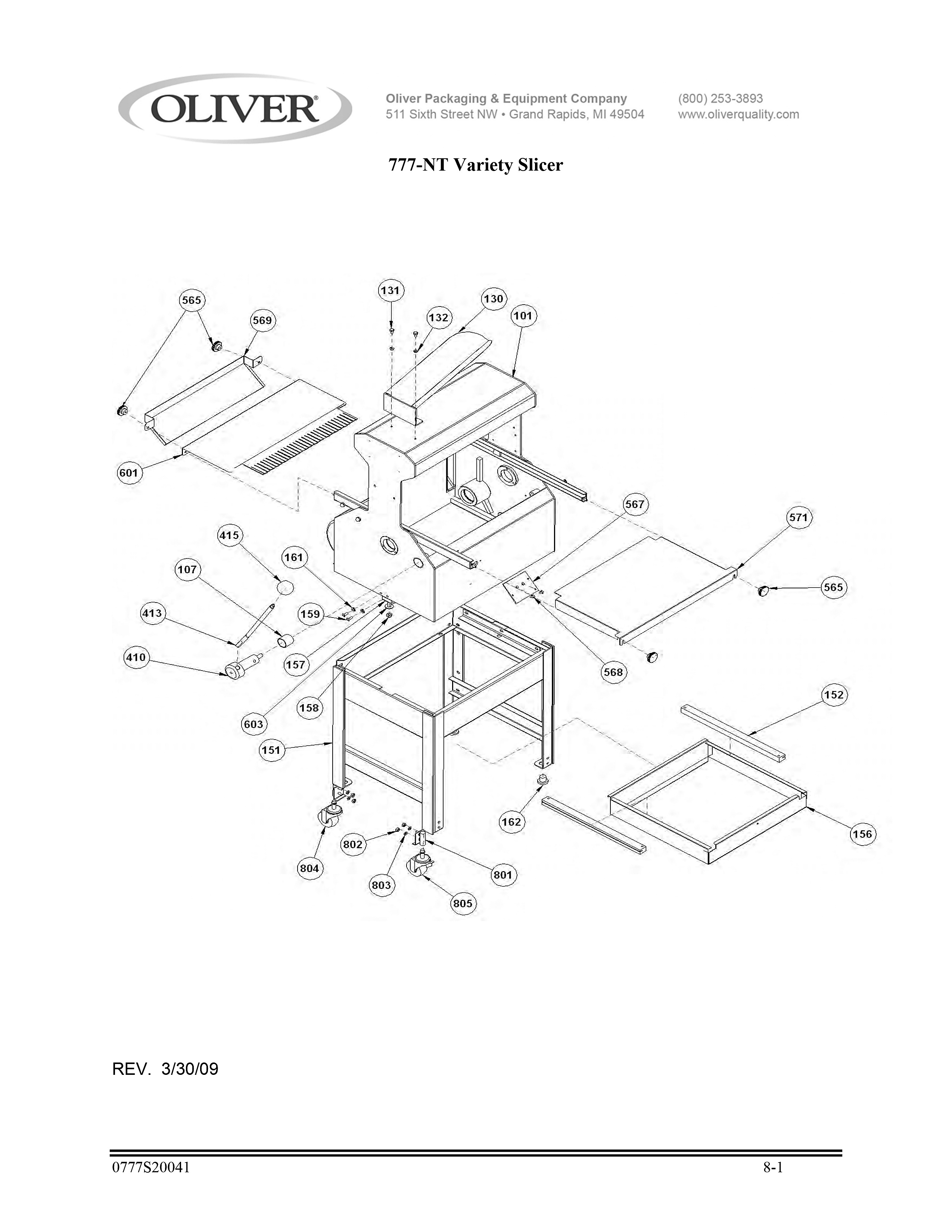 777-NT Variety Slicer