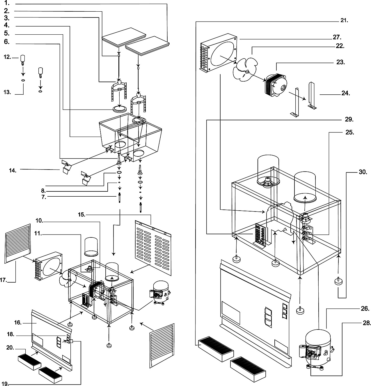MAXYSERVE Parts List