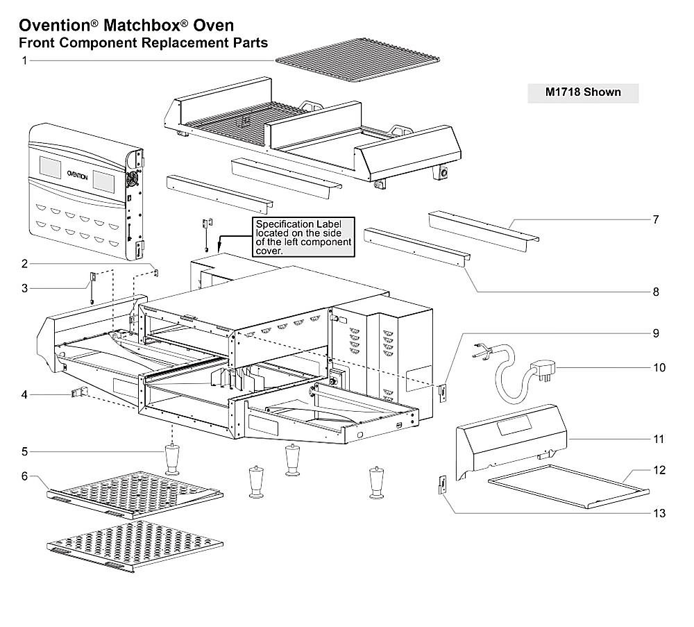 Front Component Replacement Parts