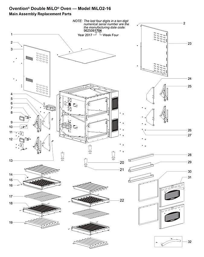 Main Assembly Replacement Parts