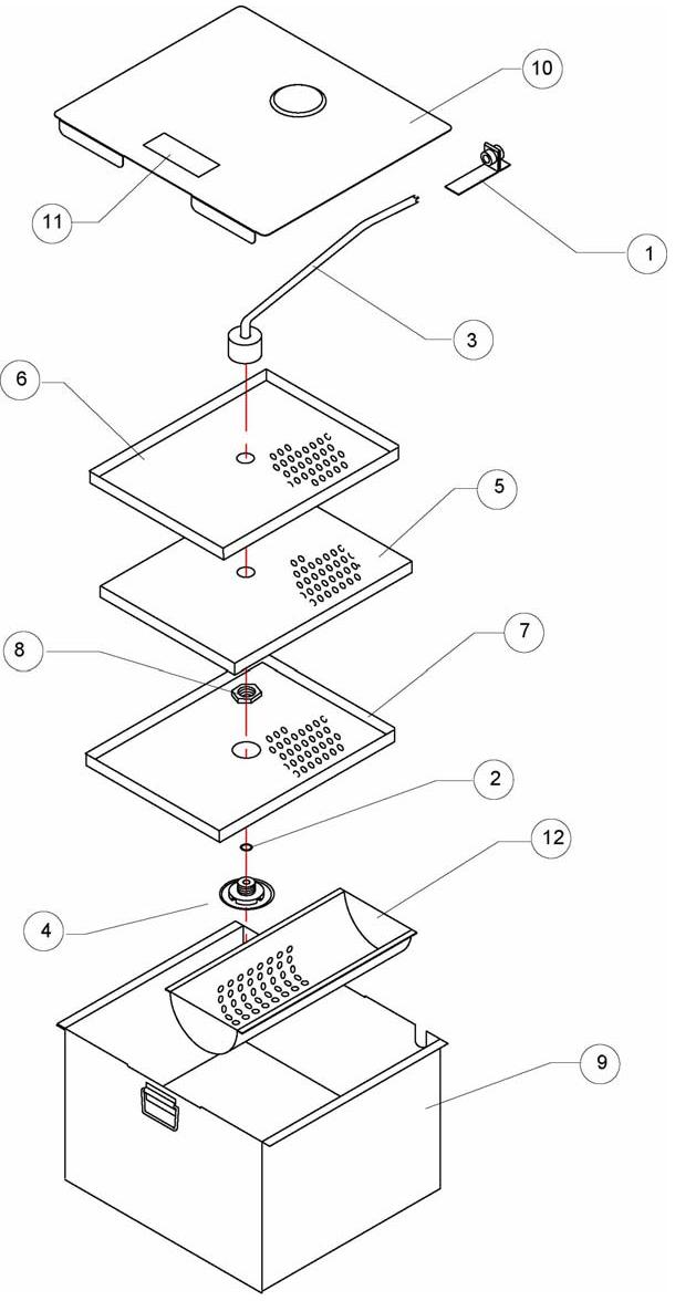 Oil Vat Assembly - AN86202800