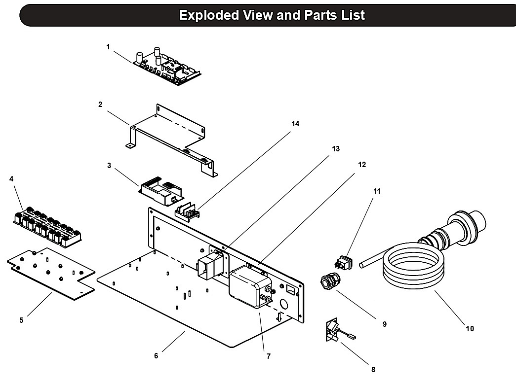 Exploded View and Parts List