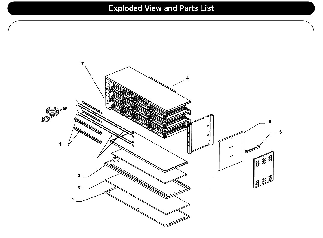 Exploded View and Parts List