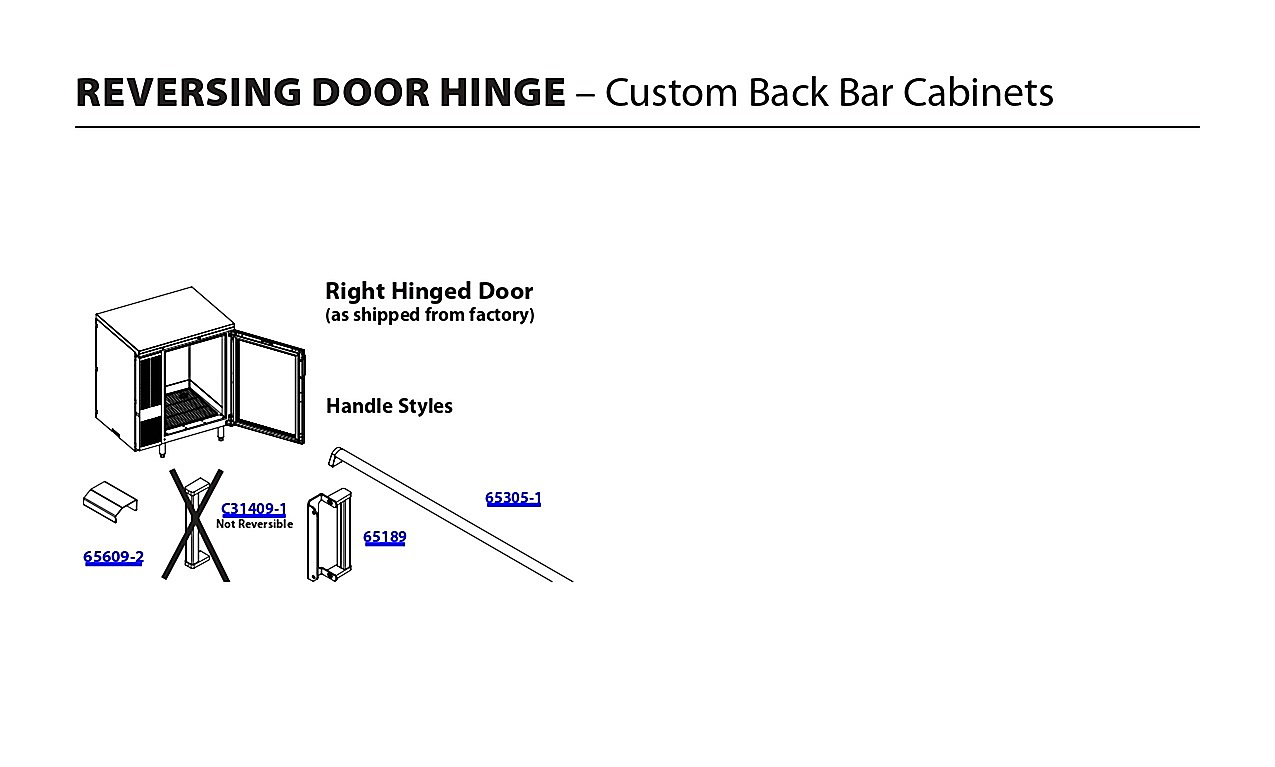 Reversing Door Hinge