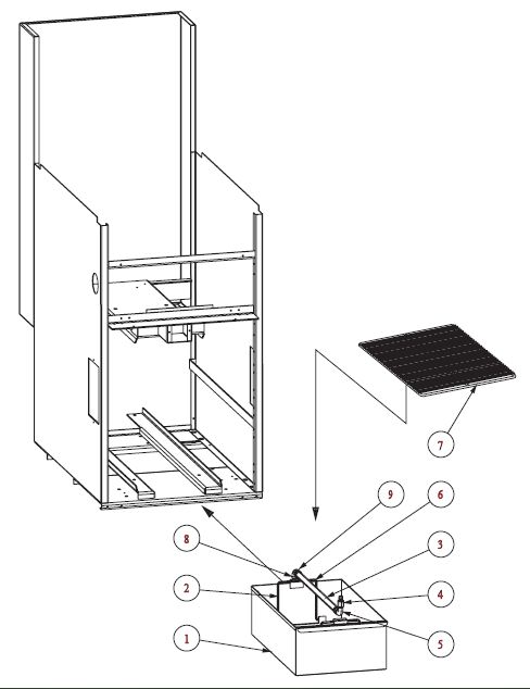 E Series - Built-In Filter Pan with Components