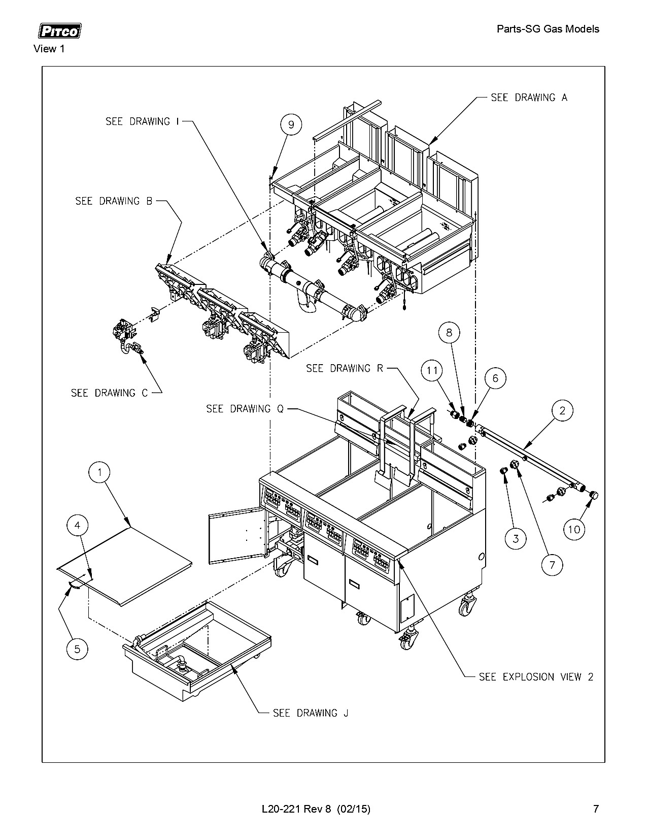 View 1 Fryer Parts