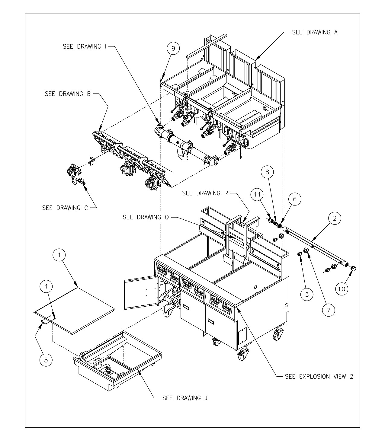 FRYER PARTS VIEW
