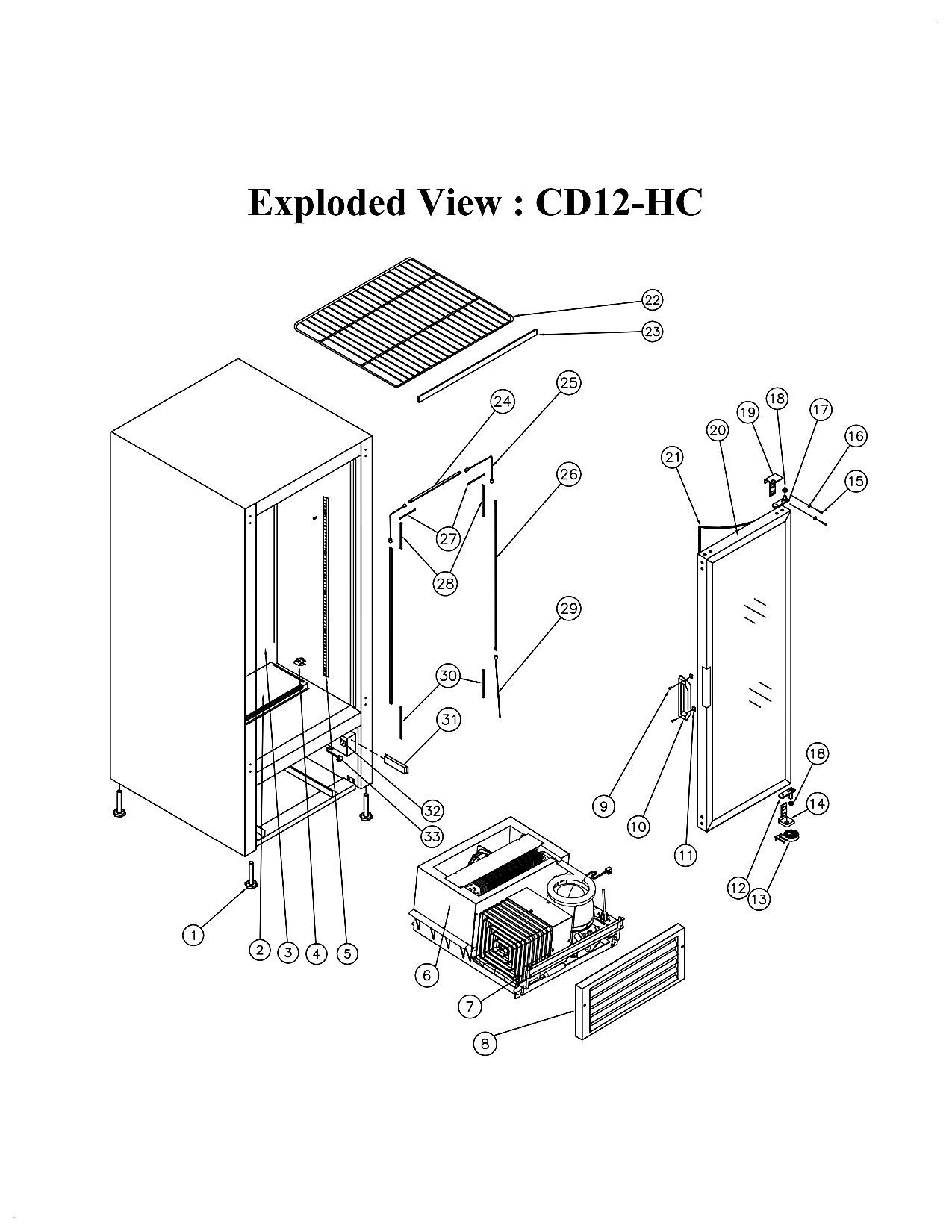 CD12-HC Cooler