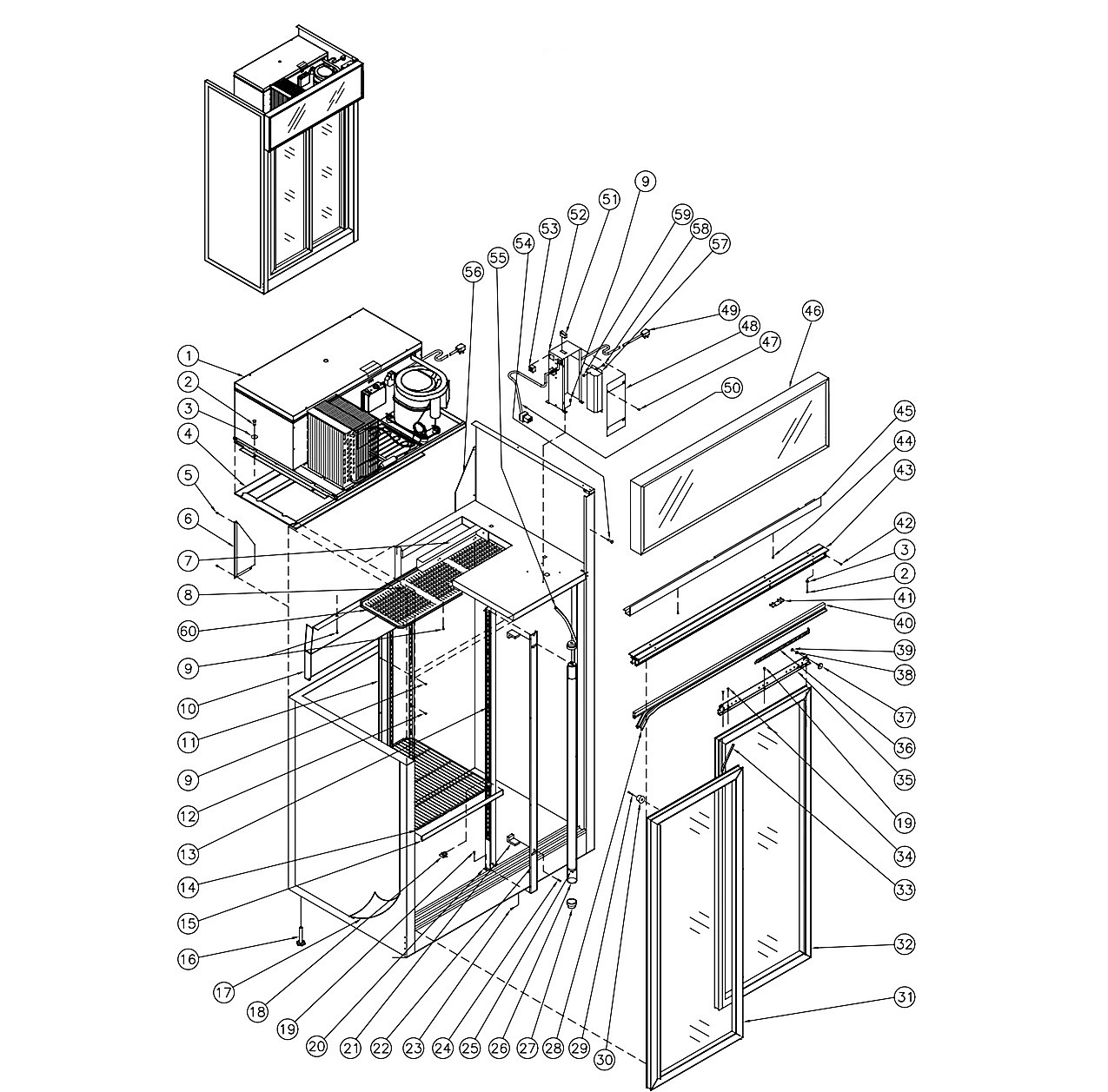 ASSEMBLED DC40 COOLER