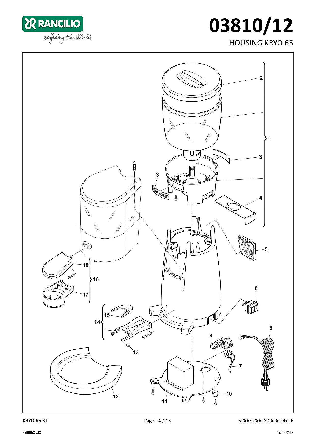 03810/12 - HOUSING KRYO 65