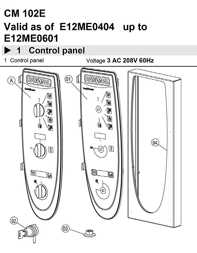 Control panel