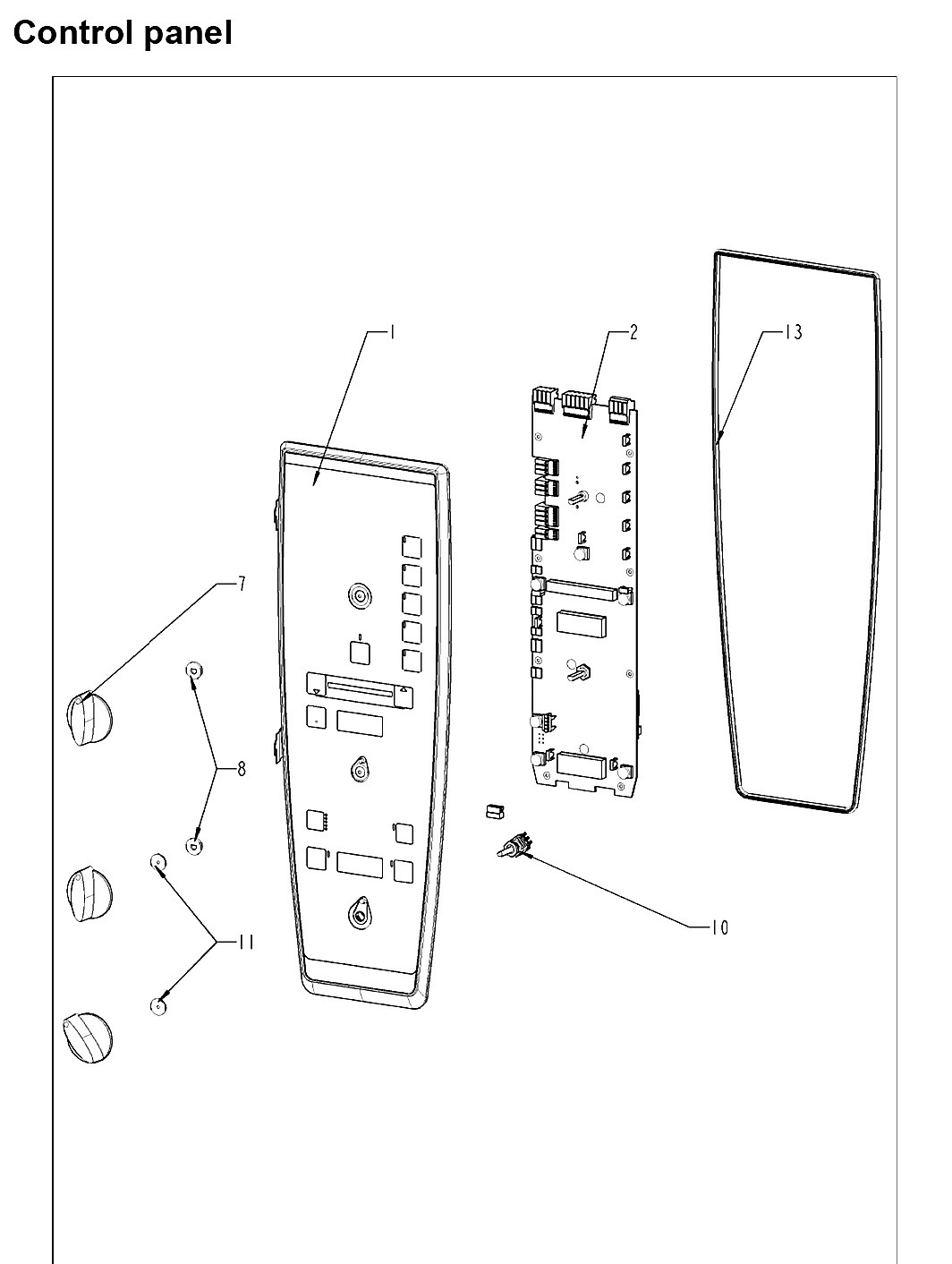 Control panel
